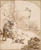 Rembrandt Jónás Ninivénél.png